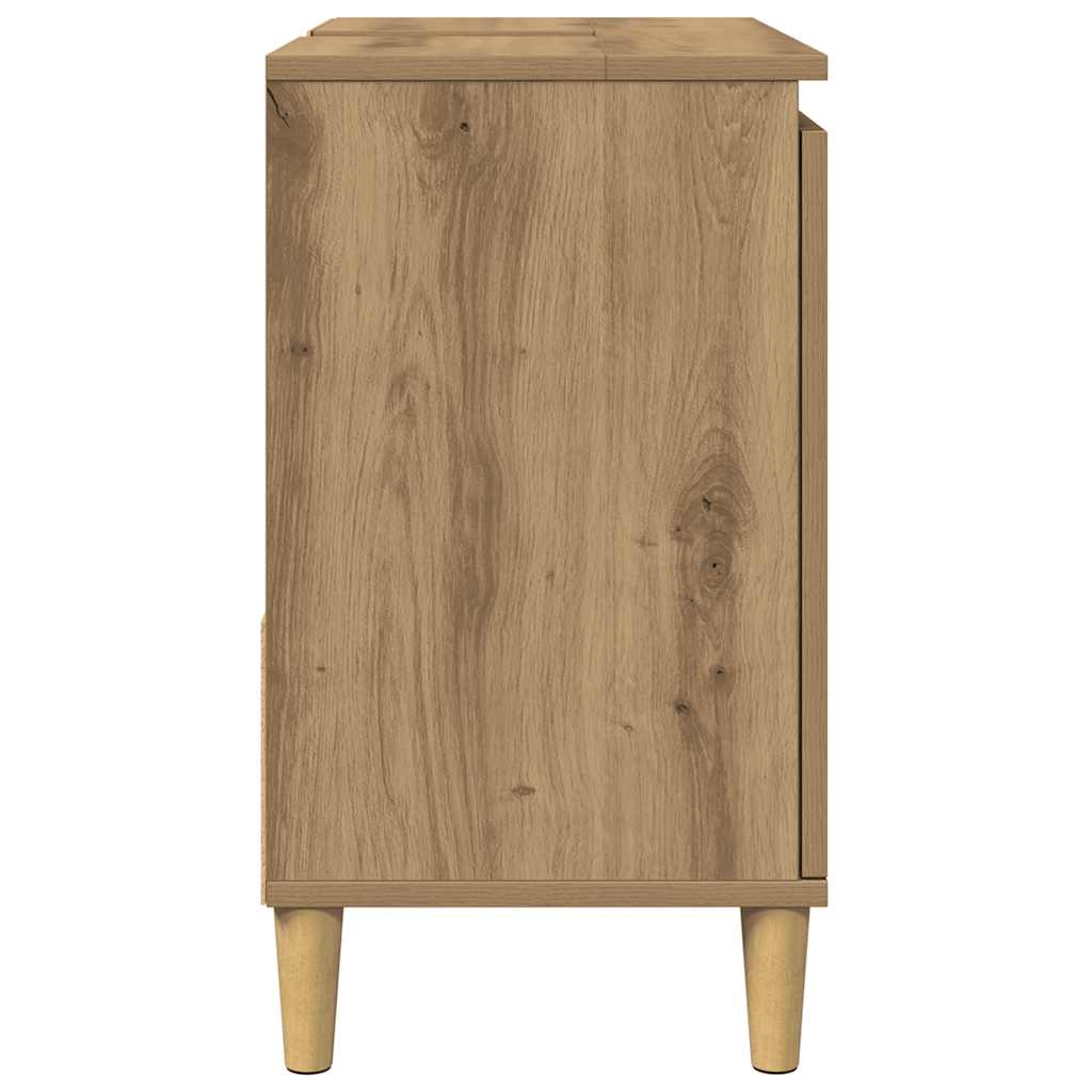 Sink Cabinet Artisan Oak 65x33x60 cm Engineered Wood