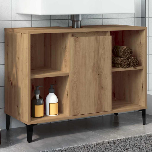 Sink Cabinet Artisan Oak 80x33x60 cm Engineered Wood