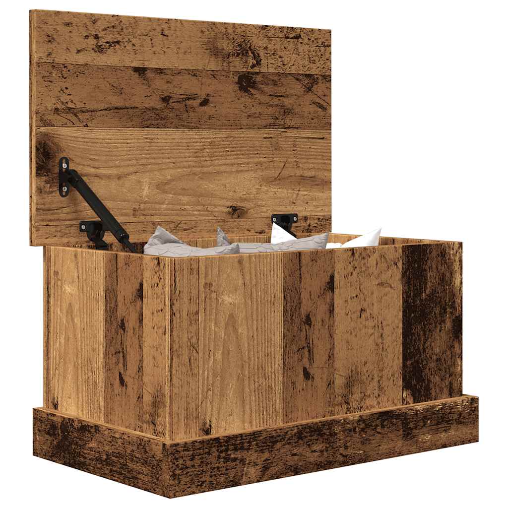 Storage Box Old Wood 30x50x28 cm Engineered Wood