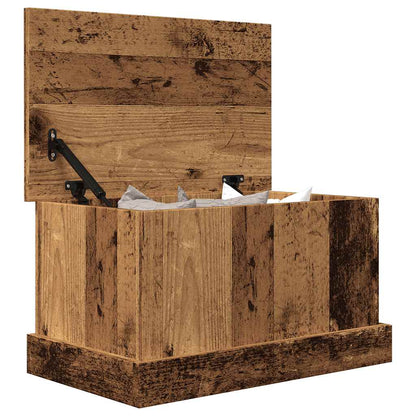 Storage Box Old Wood 30x50x28 cm Engineered Wood