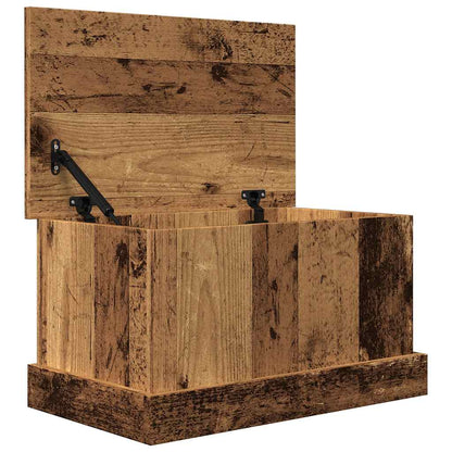 Storage Box Old Wood 30x50x28 cm Engineered Wood