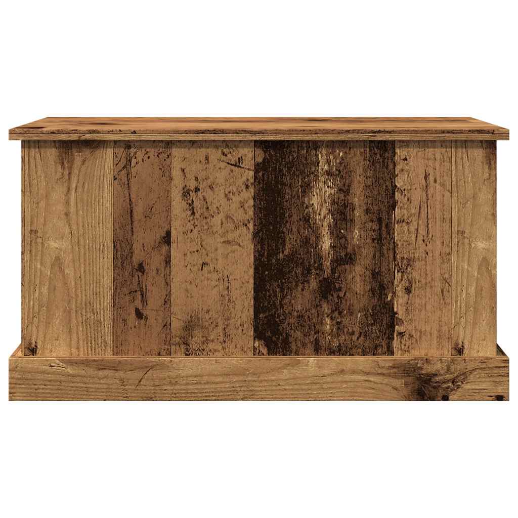 Storage Box Old Wood 70x40x38 cm Engineered Wood