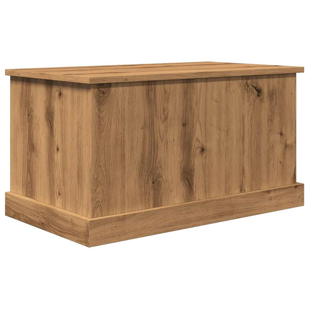 Storage Box Artisan Oak 70x40x38 cm Engineered Wood