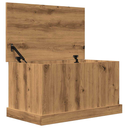 Storage Box Artisan Oak 70x40x38 cm Engineered Wood