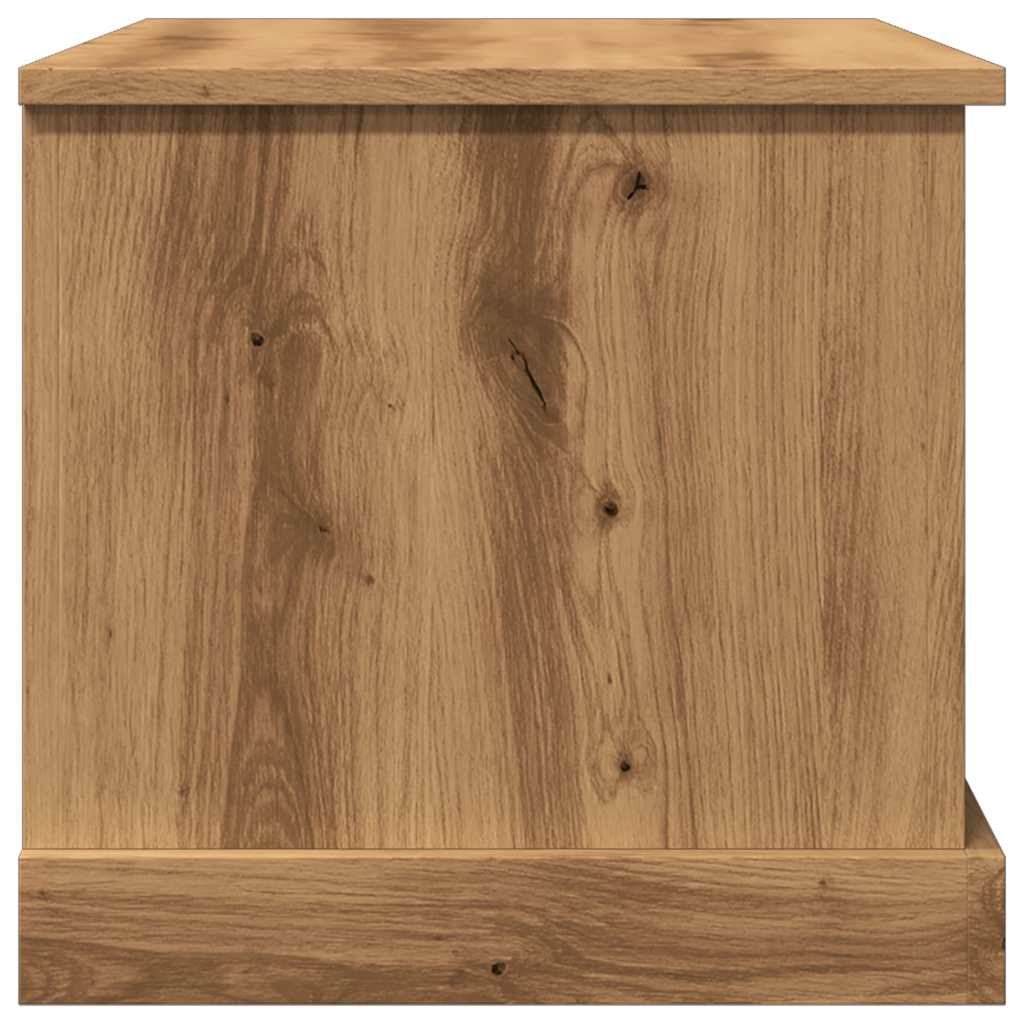 Storage Box Artisan Oak 70x40x38 cm Engineered Wood
