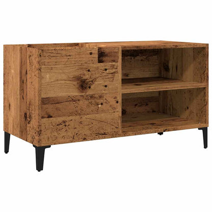 Record Cabinet Old Wood 84.5x38x48 cm Engineered Wood