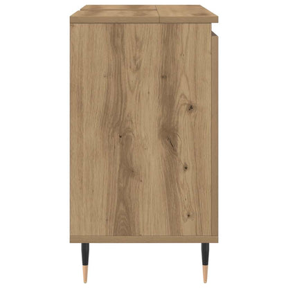 Bathroom Cabinet Artisan Oak 58x33x60 cm Engineered Wood