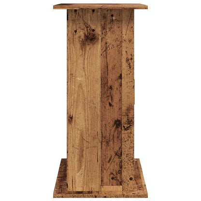 Aquarium Stand Old Wood 81x36x73 cm Engineered Wood
