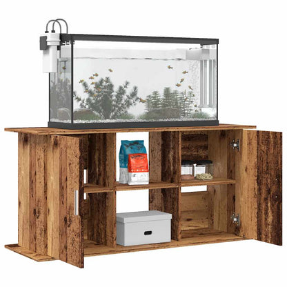 Aquarium Stand Old Wood 121x41x58 cm Engineered Wood