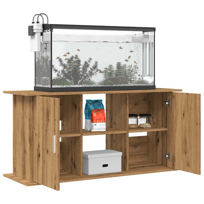 Aquarium Stand Artisan Oak 121x41x58 cm Engineered Wood