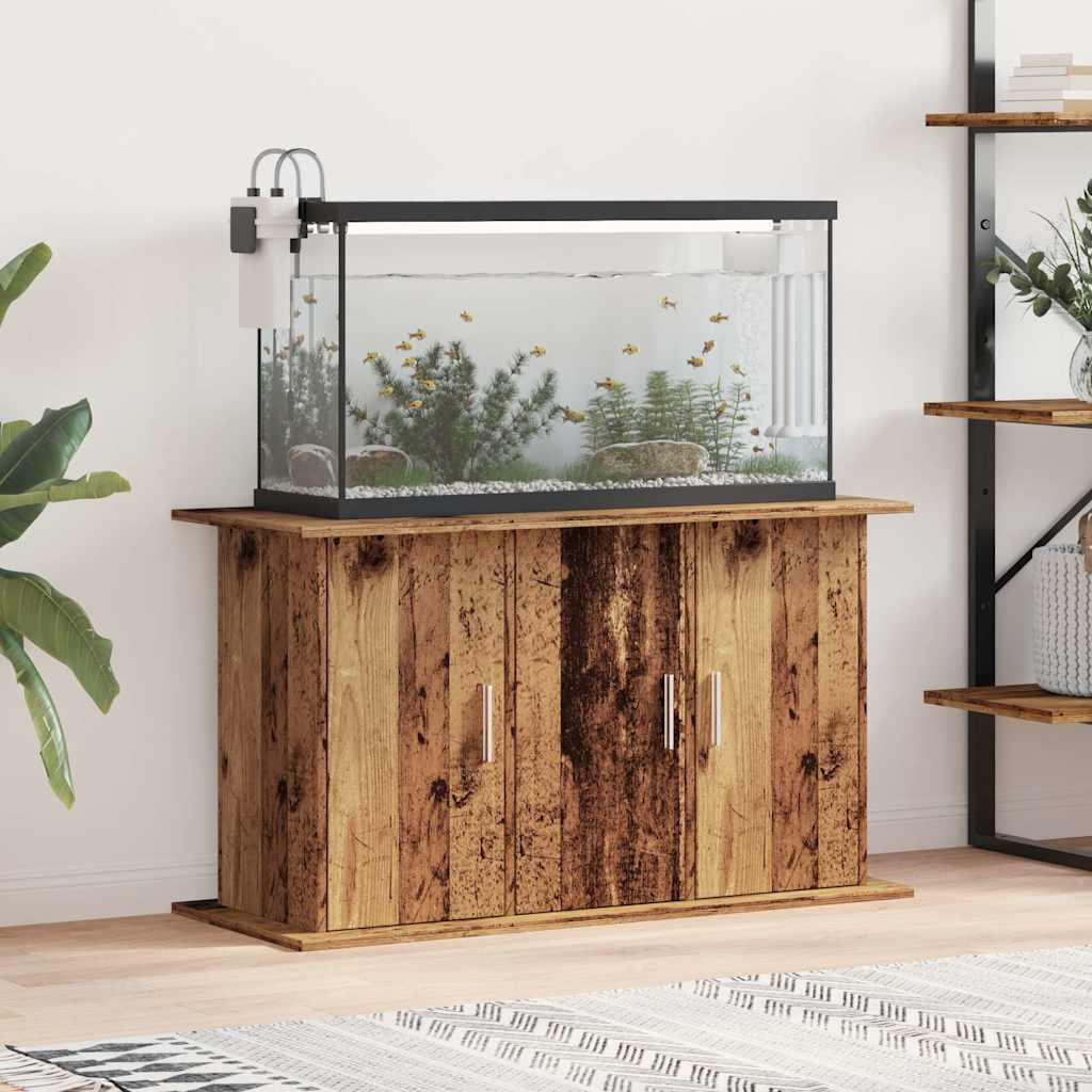 Aquarium Stand Old Wood 101x41x58 cm Engineered Wood