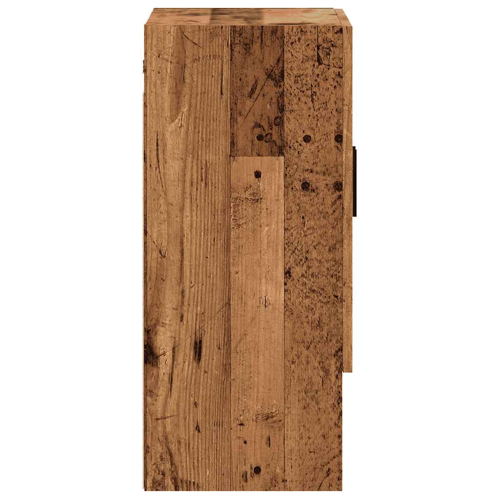 Wall Cabinet Old Wood 60x31x70 cm Engineered Wood