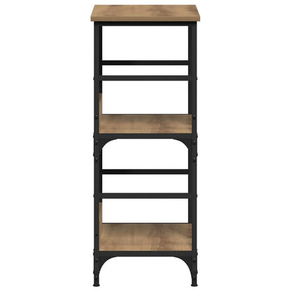 Book Cabinet Artisan Oak 50x33x82 cm Engineered Wood