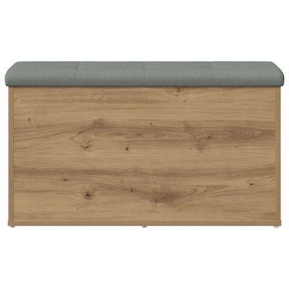 Storage Bench Artisan Oak 82x42x45 cm Engineered Wood
