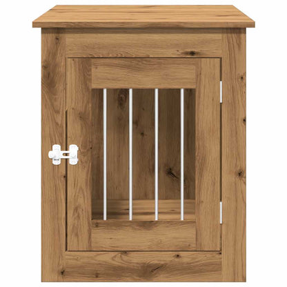 Dog Crate Furniture Artisan Oak 55x75x65 cm Engineered Wood