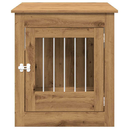 Dog Crate Furniture Artisan Oak 64.5x80x71 cm Engineered Wood