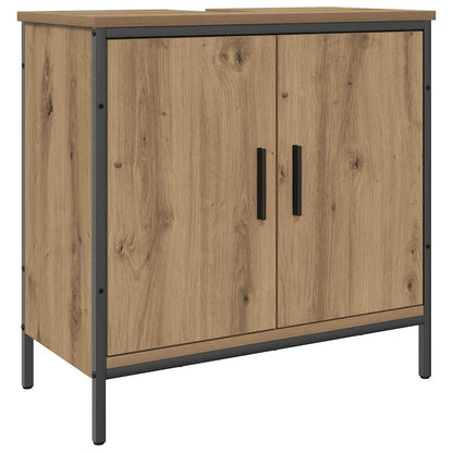 Sink Cabinet Artisan Oak 60x30x60 cm Engineered Wood