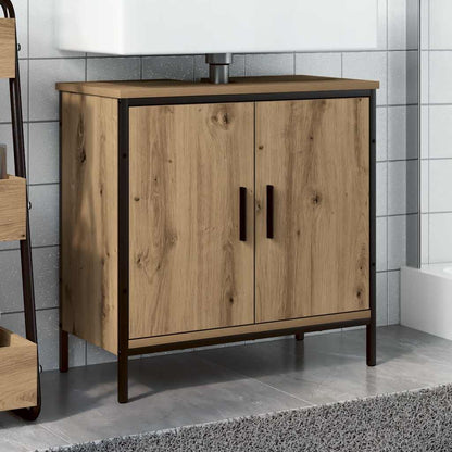 Sink Cabinet Artisan Oak 60x30x60 cm Engineered Wood