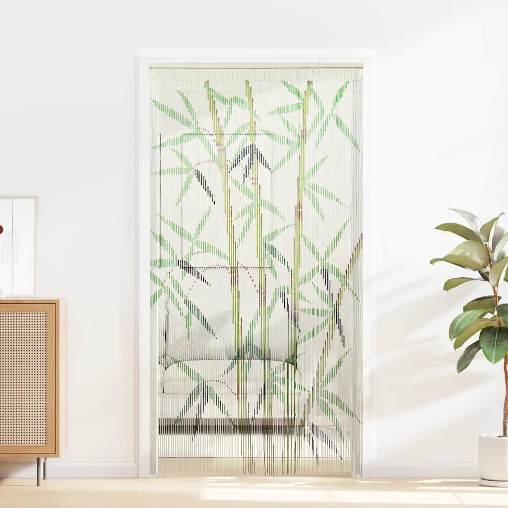 Insect Door Curtain Bamboo Print 100x200 cm Bamboo