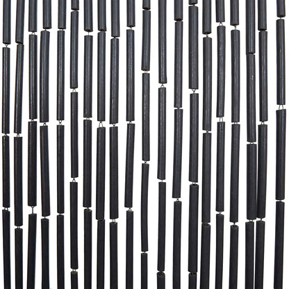 Insect Door Curtain Dark Grey 90x220 cm Bamboo