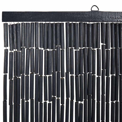 Insect Door Curtain Dark Grey 100x200 cm Bamboo