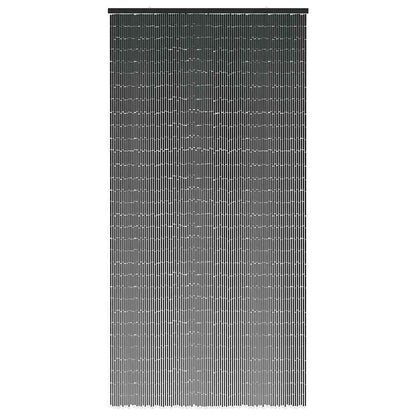 Insect Door Curtain Dark Grey 100x220 cm Bamboo