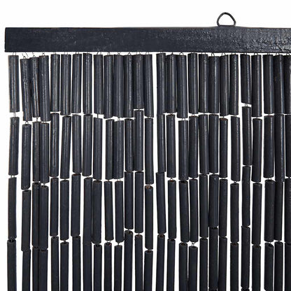 Insect Door Curtain Dark Grey 120x220 cm Bamboo