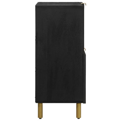 Sideboard Black 80x33x75 cm Engineered Wood