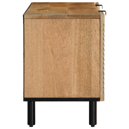 TV Cabinet Brown 105x33x46 cm Solid Wood Mango