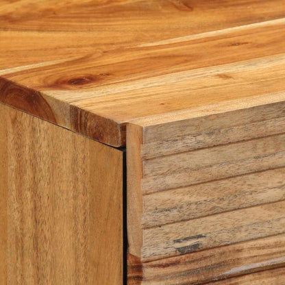 Bedside Cabinet Brown 50 x 33 x 60 cm Solid acacia wood