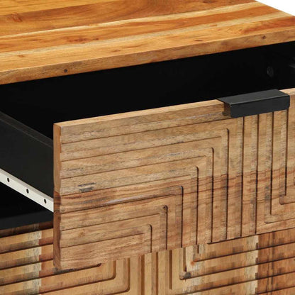 Bedside Cabinet Brown 50 x 33 x 60 cm Solid acacia wood