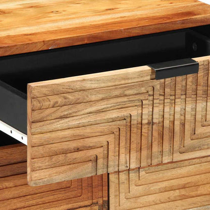 Bedside Cabinet Brown 50 x 33 x 60 cm Solid acacia wood