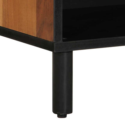 TV Cabinet with Shelf Brown 80 x 31.5 x 46 cm Solid Acacia wood