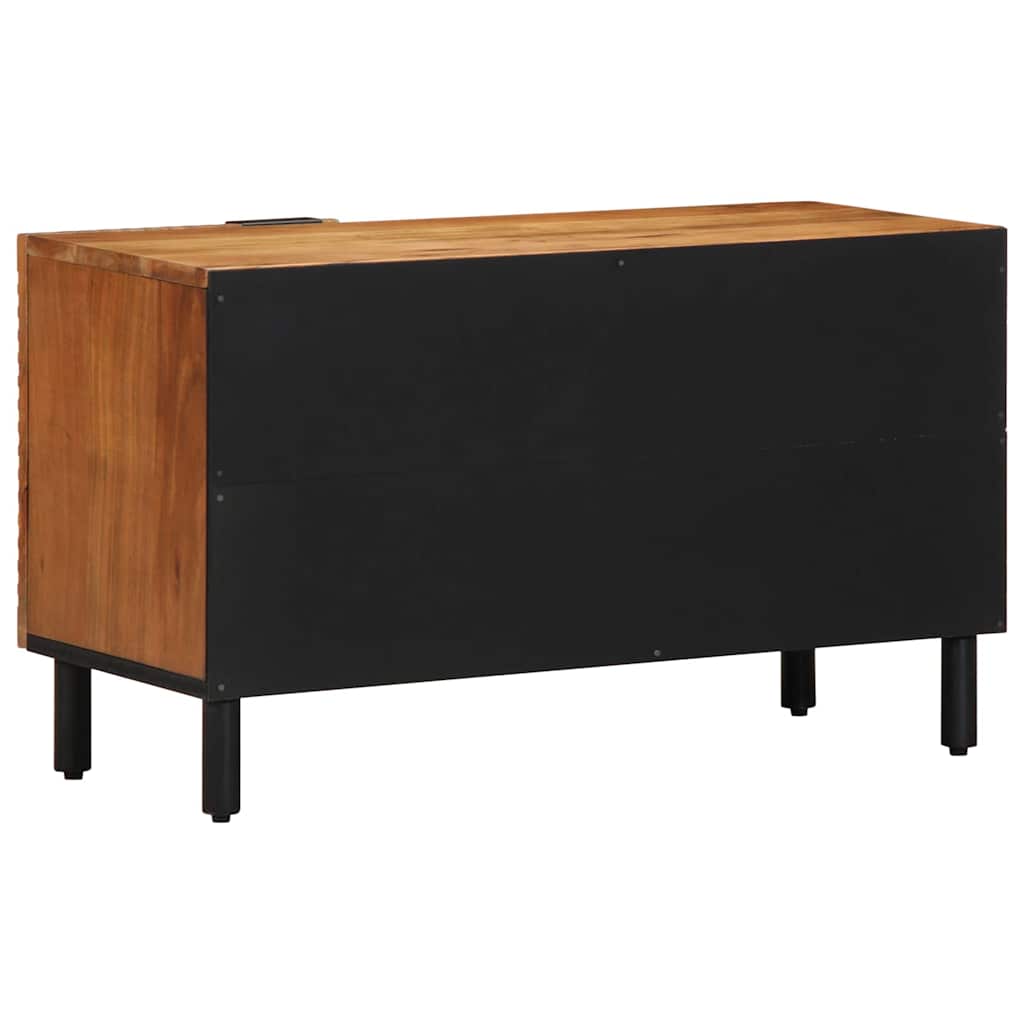 TV Cabinet with Shelf Brown 80 x 31.5 x 46 cm Solid Acacia wood