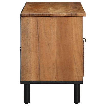TV Cabinet Brown 100 x 33.5 x 46 cm Solid Acacia wood