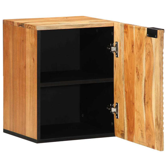 Bathroom Hanging Cabinet with Shelf Brown 38 x 33.5 x 48 cm