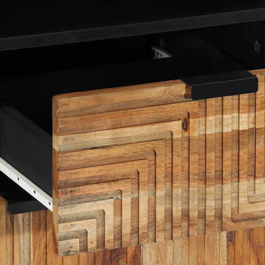 Bathroom Cabinet Brown 38 x 33 x 160 cm Solid Acacia wood