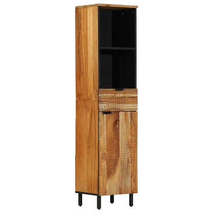 Bathroom Cabinet Brown 38 x 33 x 160 cm Solid Acacia wood