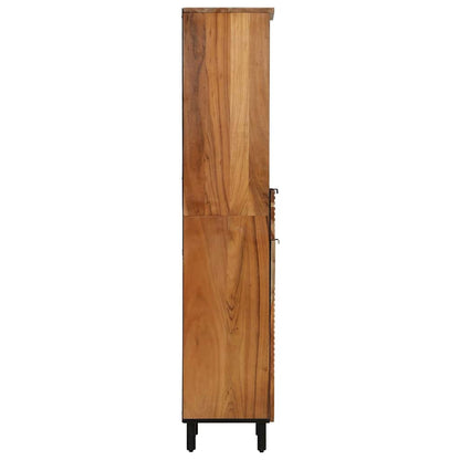 Bathroom Cabinet Brown 38 x 33 x 160 cm Solid Acacia wood
