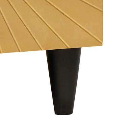 Sideboard Black and Gold 60 x 33 x 75 cm Solid mango wood