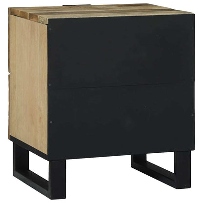 Bedside Cabinet Brown 40 x 33 x 46 cm Solid mango wood