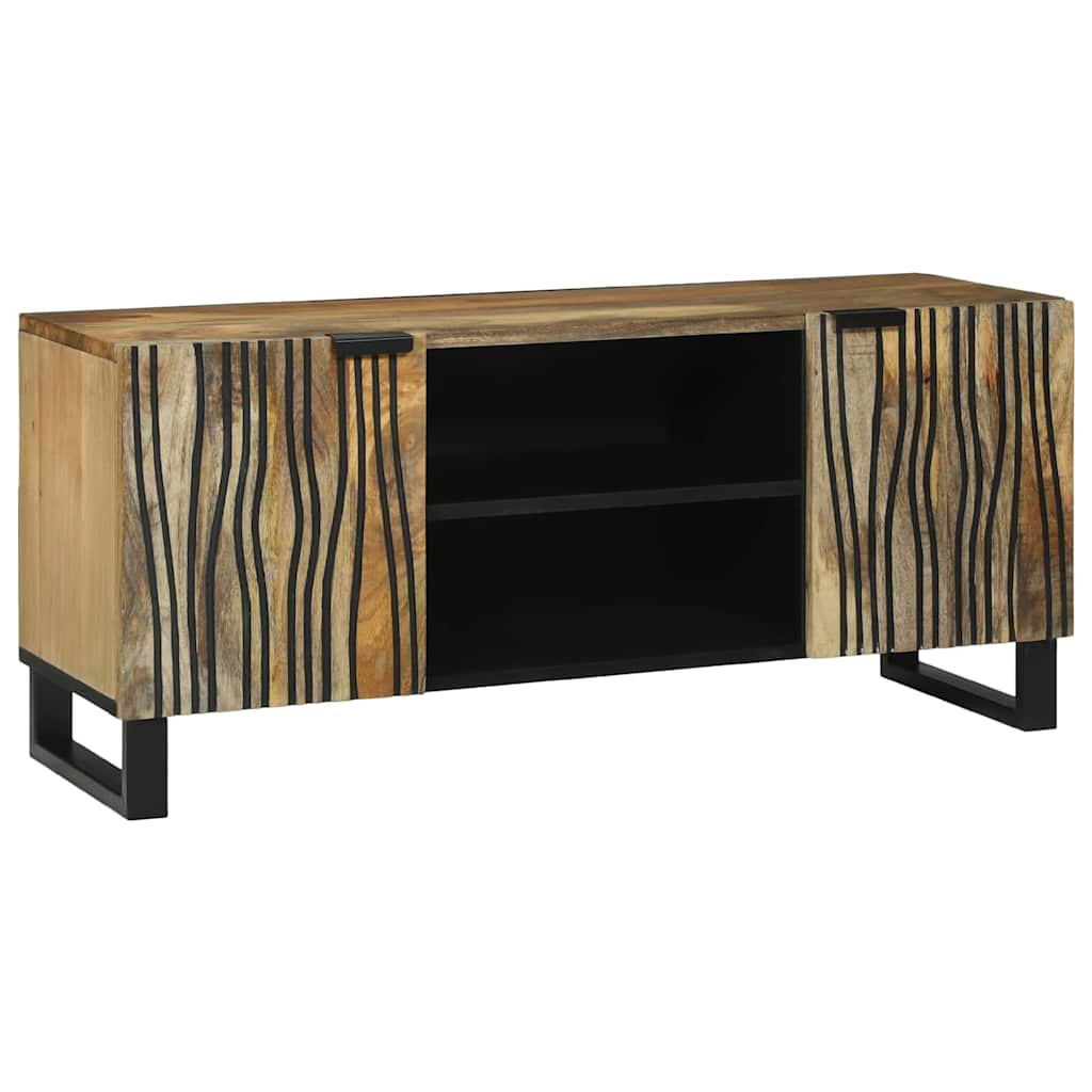 TV Cabinet Brown 105 x 33 x 46 cm Solid mango wood