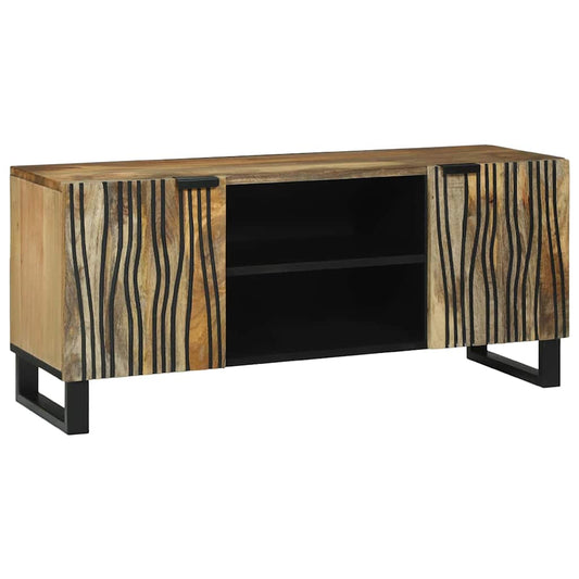 TV Cabinet Brown 105 x 33 x 46 cm Solid mango wood