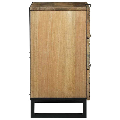 Bedside Cabinet Brown 50 x 33 x 60 cm Solid mango wood