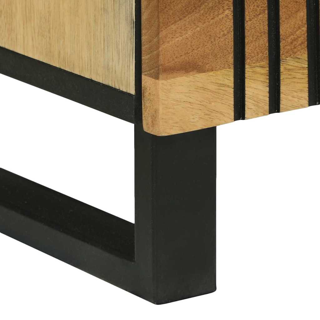 Bedside Cabinet Brown 50 x 33 x 60 cm Solid mango wood