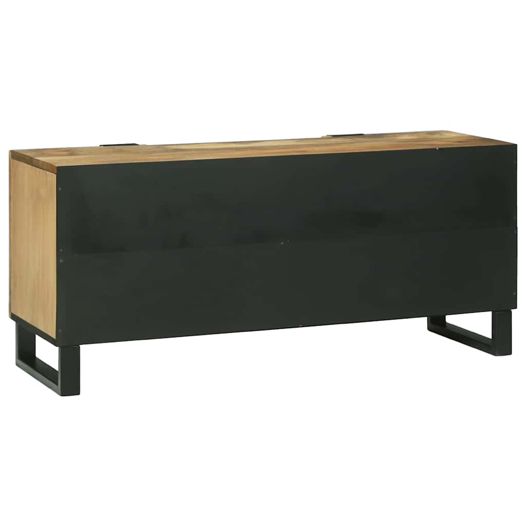 TV Cabinet with Drawer Brown 105 x 33 x 46 cm Solid mango wood