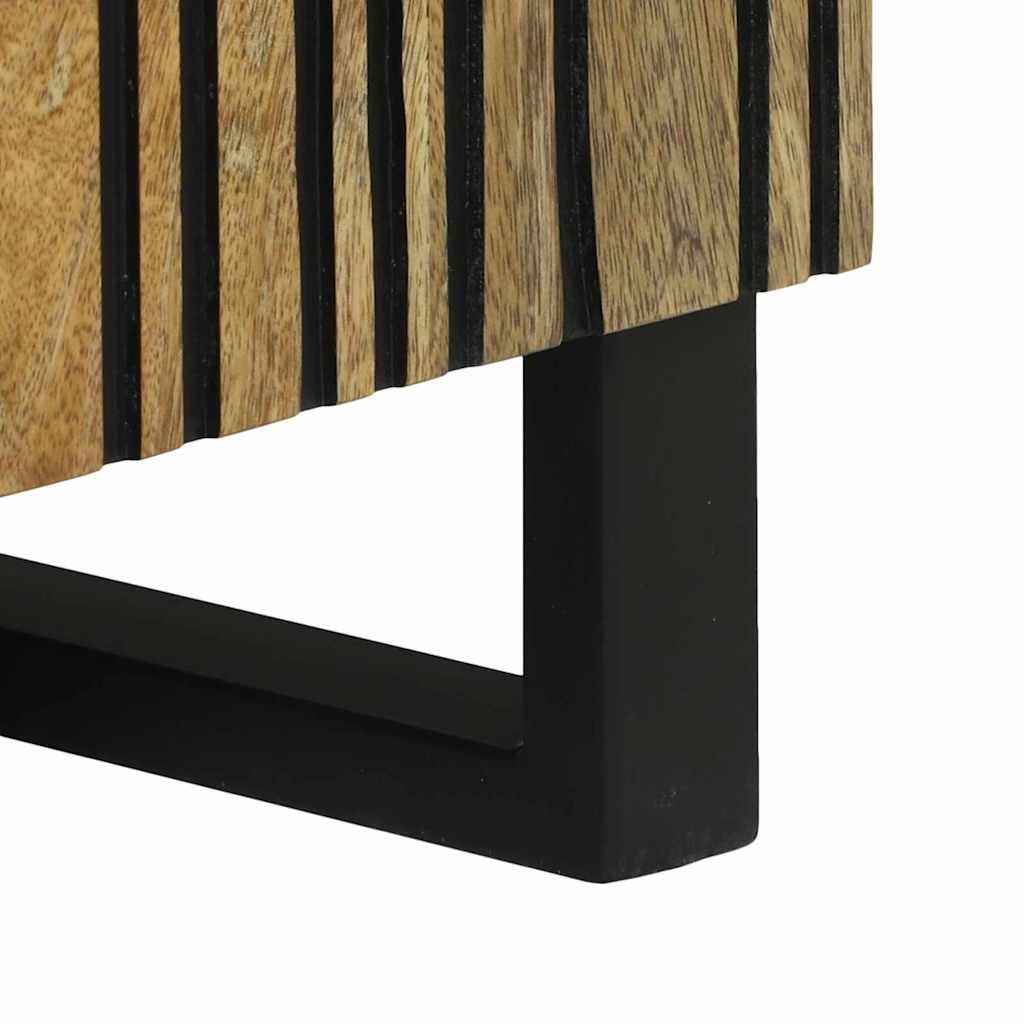 TV Cabinet Brown 80 x 33 x 46 cm Solid mango wood