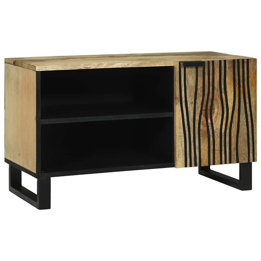 TV Cabinet Brown 80 x 33 x 46 cm Solid mango wood
