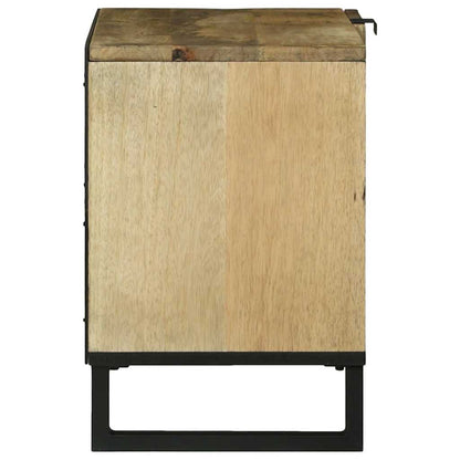 TV Cabinet Brown 80 x 33 x 46 cm Solid mango wood