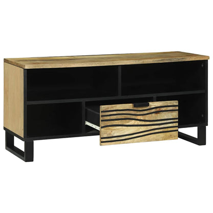 TV Units with Drawer Brown 105 x 33 x 46 cm Engineered wood